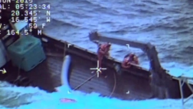 Dramatic Coast Guard rescue in violent Alaska waters - CBS News