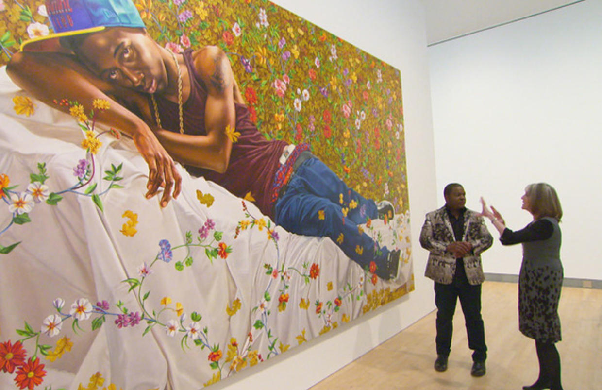 Gossiping Women The Art Of Kehinde Wiley Pictures Cbs News