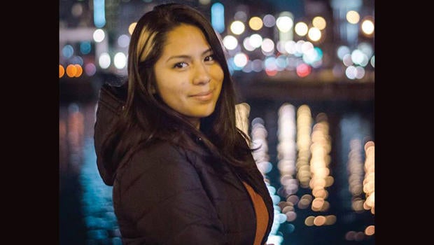 Nohemi Gonzalez is seen in a photo posted to Facebook by France's Strate College of Design.