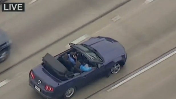 Charges filed against suspects who led police on wild LA chase - CBS News
