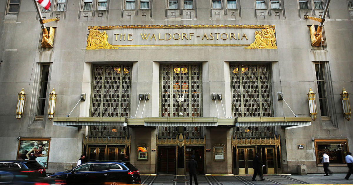 End Of An Era For Storied Waldorf Astoria Hotel Cbs News