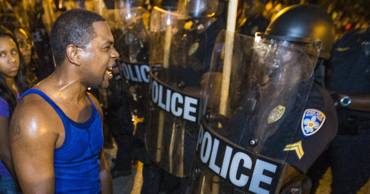 Renewed protests over police violence spark clashes - CBS News