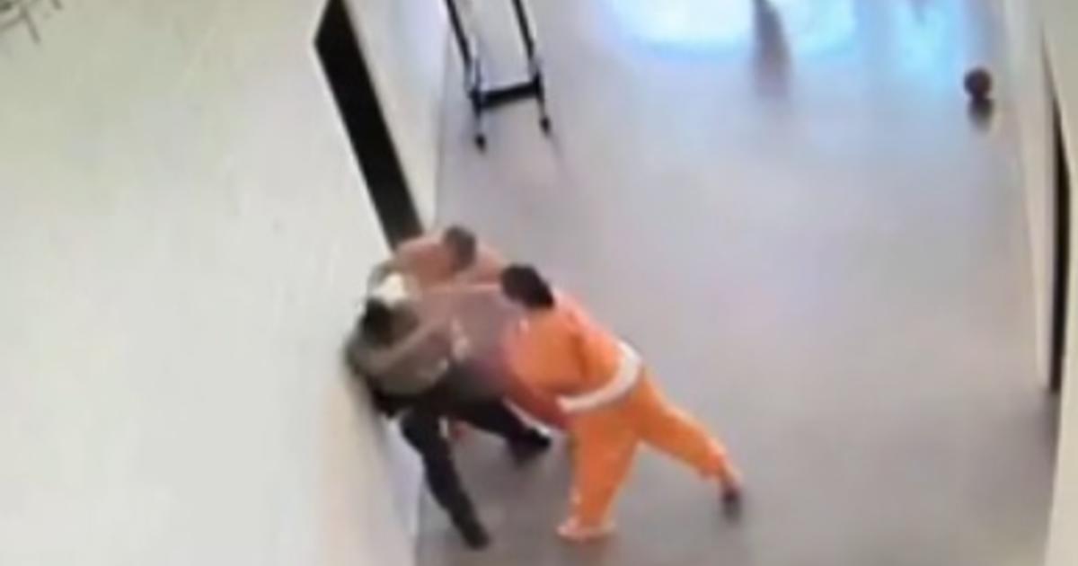 Caught on camera Inmates attack guard at Arizona detention center