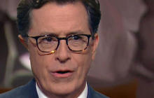 Stephen Colbert parodies Ryan Lochte interview