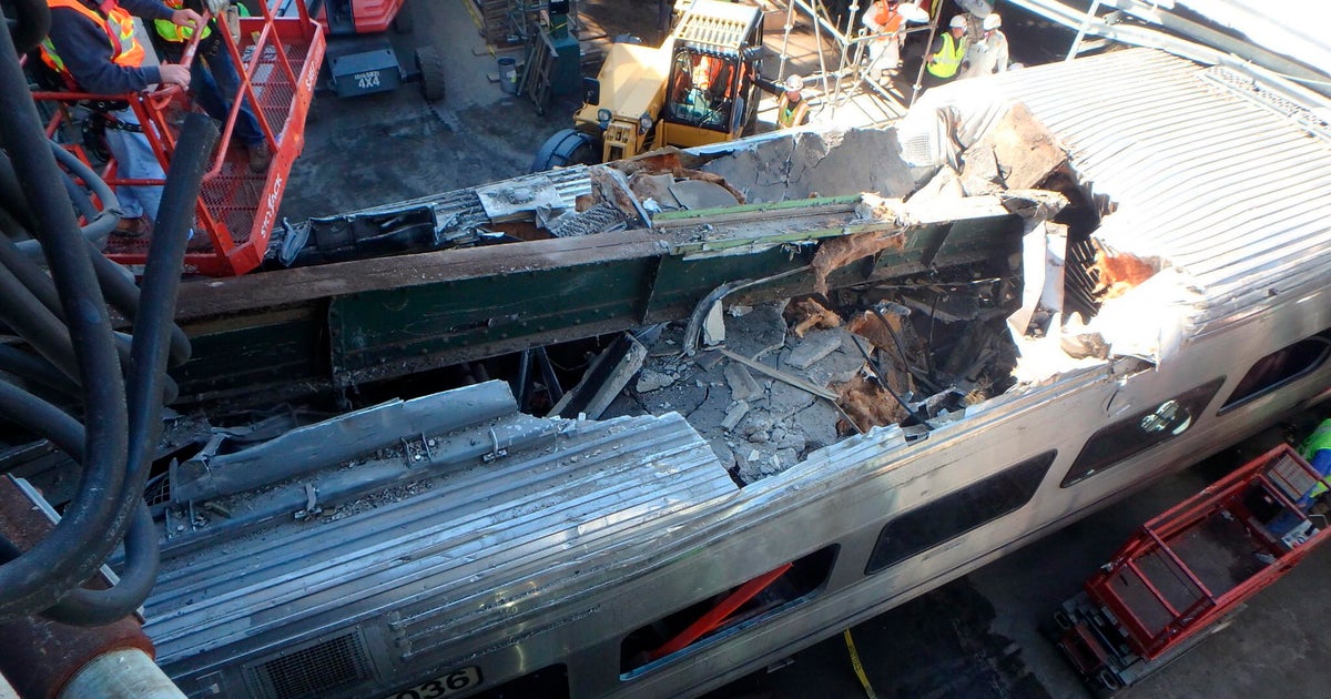 Hoboken train crash investigation hampered by heavy damage ...