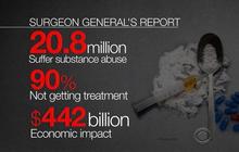Surgeon general reveals shocking report on substance abuse and addiction