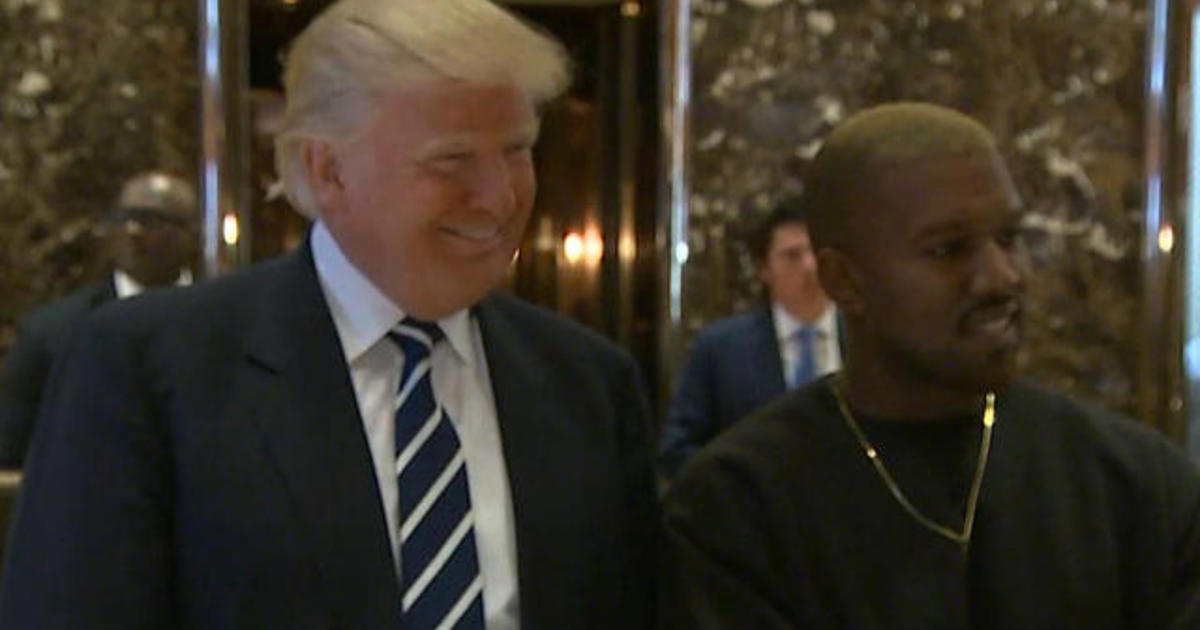 Kanye West and Donald Trump meet at Trump Tower