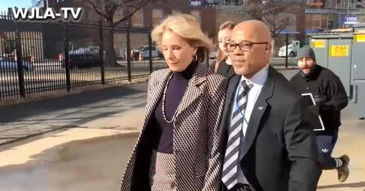 DeVos blocked by protesters during visit to D.C. school