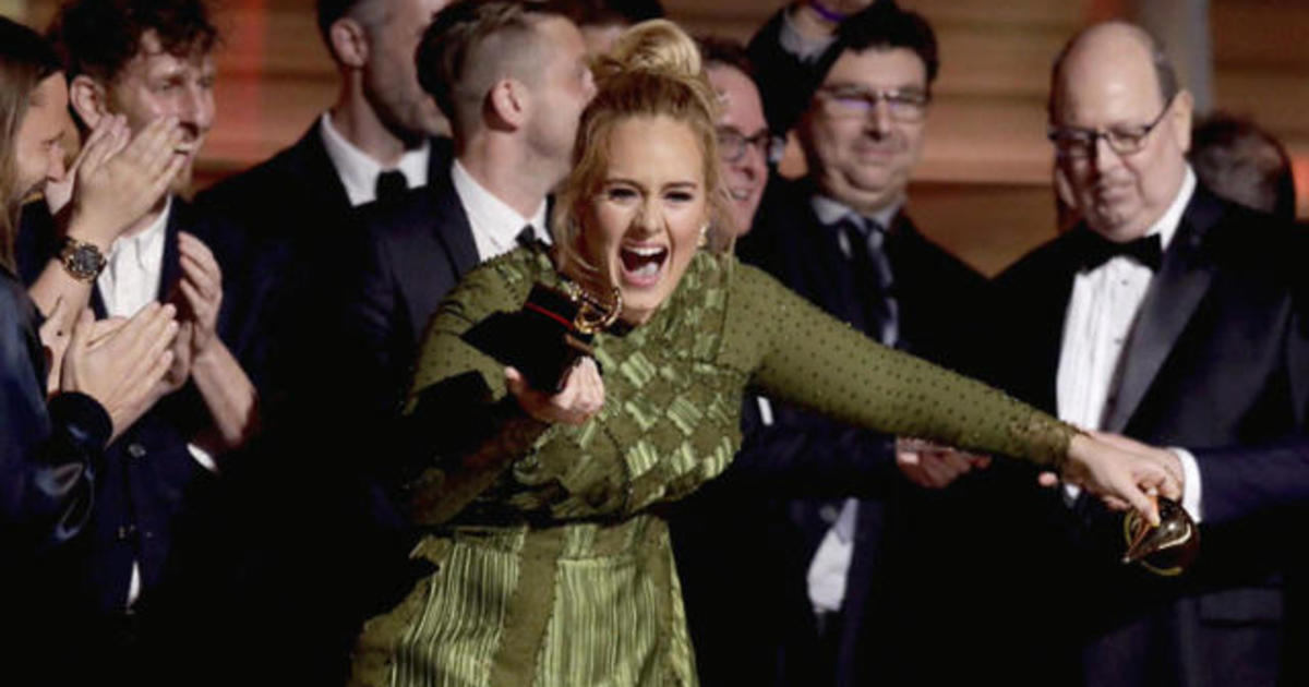 Adele sweeps top awards at Grammys, Beyoncé shines on stage