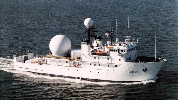 Iranian fast boats force United States navy ship to alter course Iranian fast boats force United States navy ship to alter course