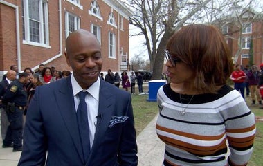 Dave Chappelle at Allen University: "With great power comes great responsibility"