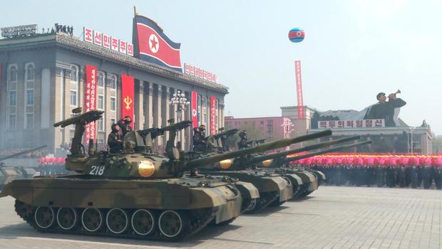 Kim Jong Un's North Korea military spectacle 