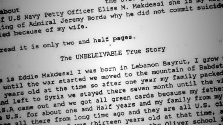 Eddie Makdessi story document