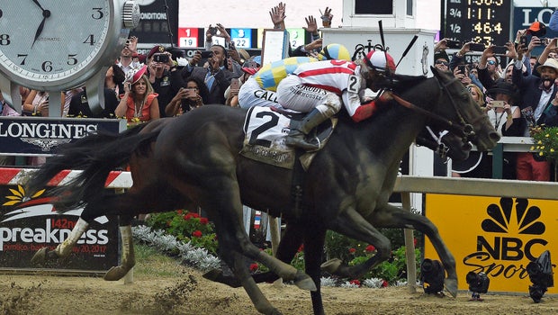 Cloud Computing Pulls Upset Win At Preakness, Ending Triple Crown Hopes Cloud Computing Pulls Upset Win At Preakness, Ending Triple Crown Hopes