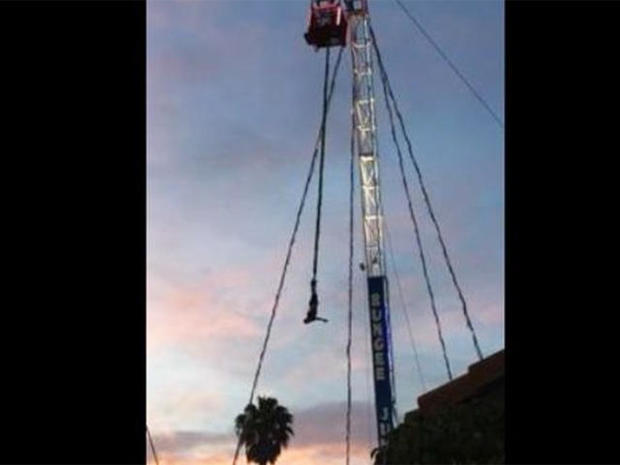 Men Rescued After Ventura County Fair Bungee Jump Malfunctions