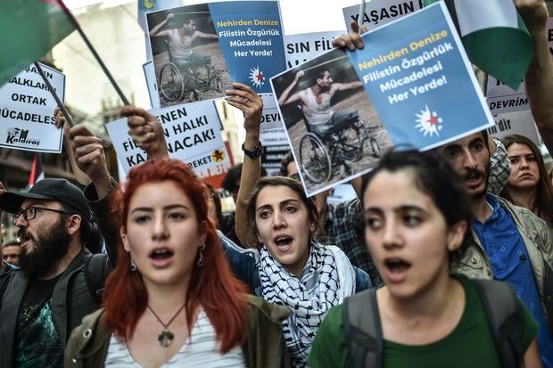 TURKEY-US-ISRAEL-PALESTINIANS-CONFLICT-DEMO