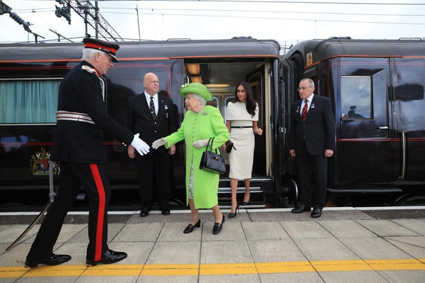 The Duchess Of Sussex Undertakes Her First Official Engagement With Queen Elizabeth II