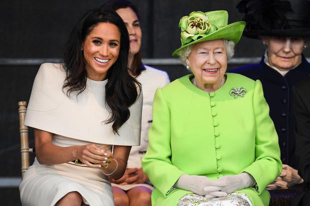 The Duchess Of Sussex Undertakes Her First Official Engagement With Queen Elizabeth II