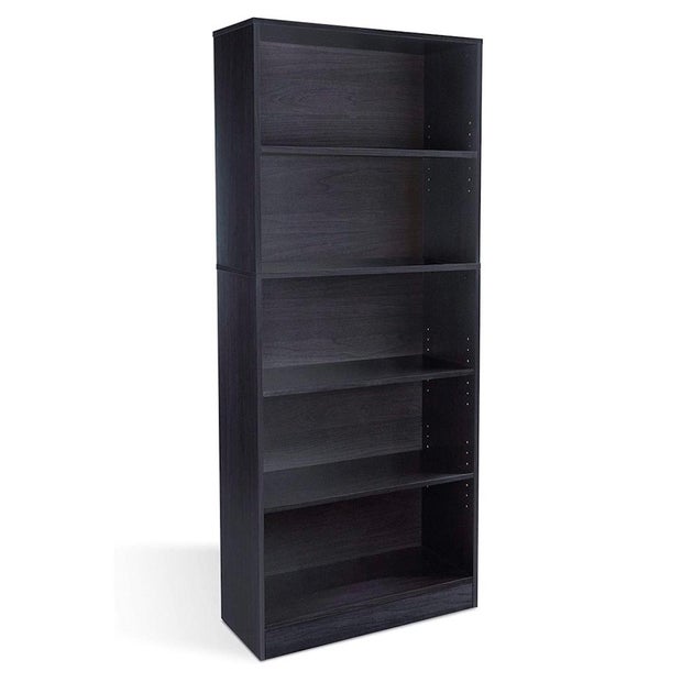Atlantic Oskar 5 Shelf Bookcase 