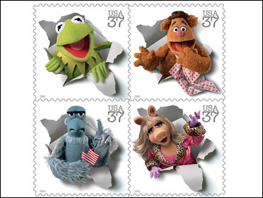 Miss Piggy Puppet Porn - Muppets Get Their Own Stamps - CBS News