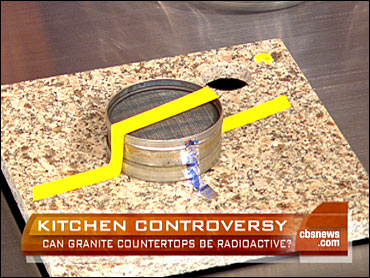 Granite Countertops A Health Threat Cbs News