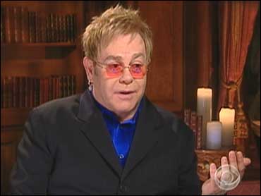 Behind The Curtains With Elton John Cbs News