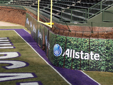 Wrigley Field configured for football Saturday : r/CHICubs