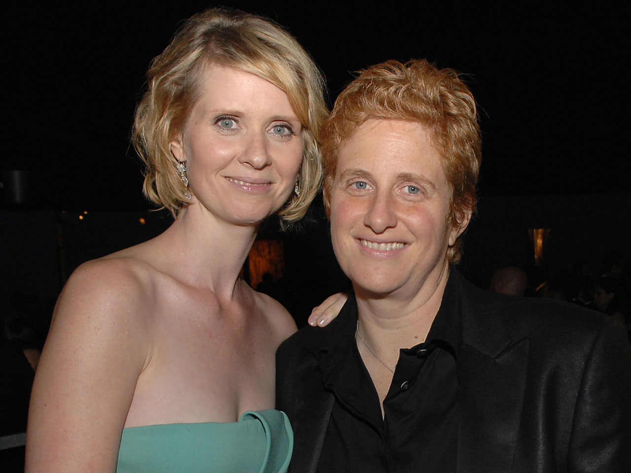 Cynthia Nixon And Christine Marinoni Are Married Cbs News 