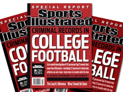 how many athletes have criminal records