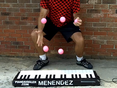 keyboard juggler