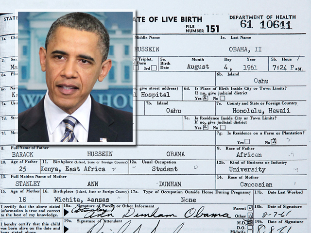 obama president birth certificate barack state term birther legislatures persists issue form copy shows highlights hawaii obamas handout provided
