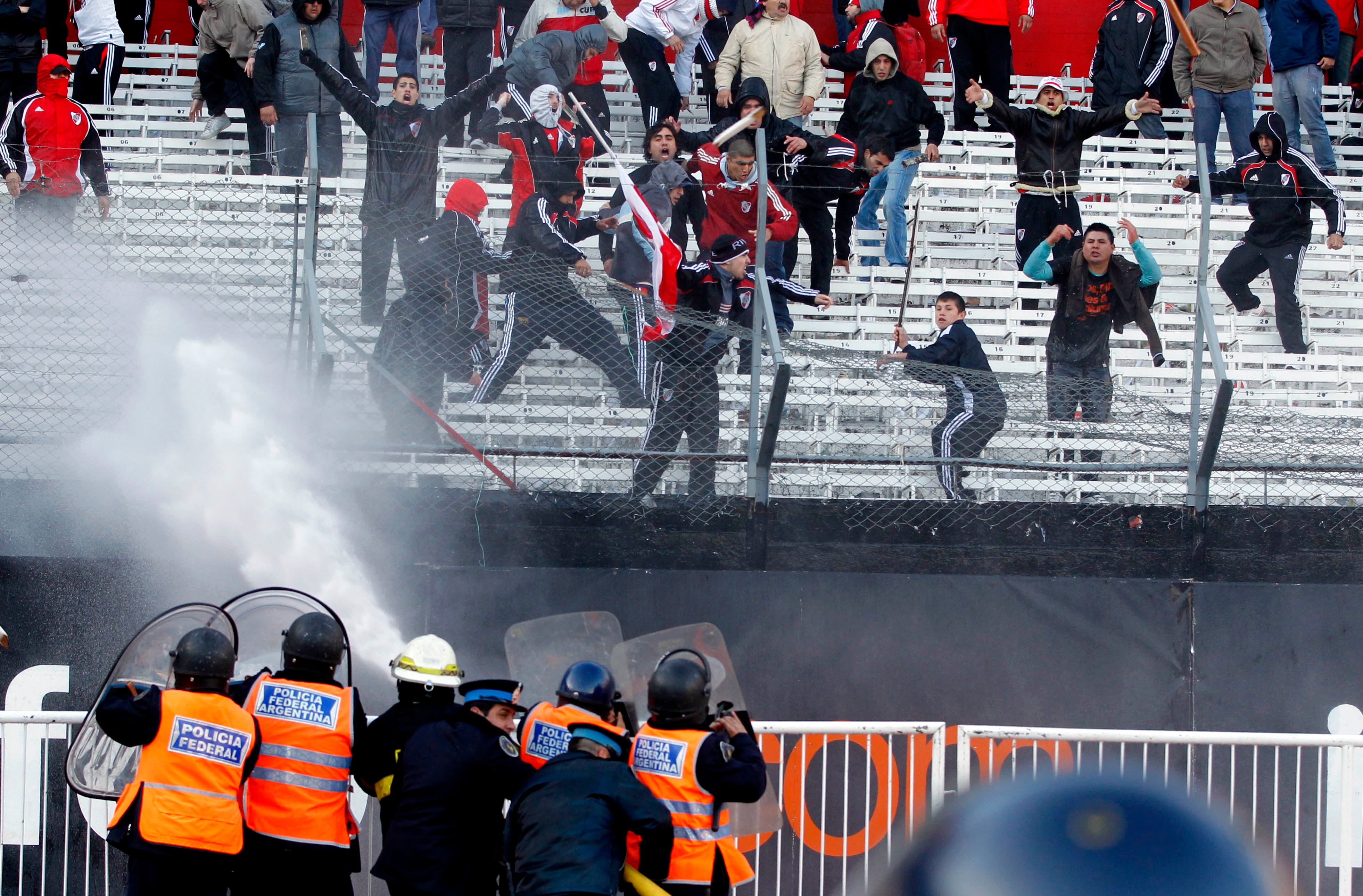 Soccer team's demotion sparks riots in Argentina CBS News