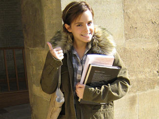 Emma Watson Starts Classes At Oxford University Cbs News