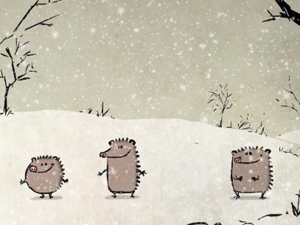 An interactive holiday season video (with singing hedgehogs) CBS News