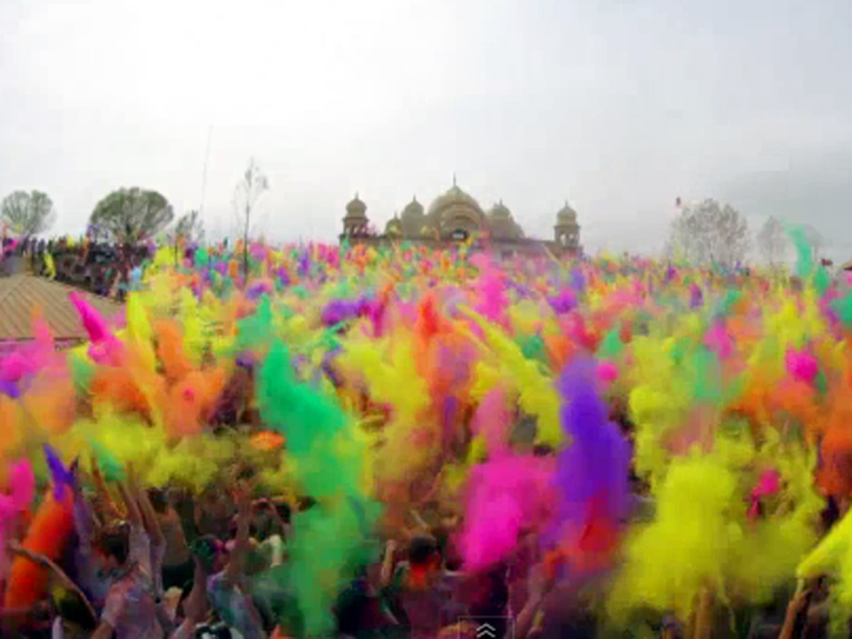 Festival of Colors will definitely brighten anyone's day up CBS News