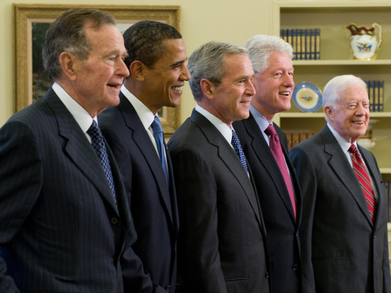 Image result for 5 former presidents