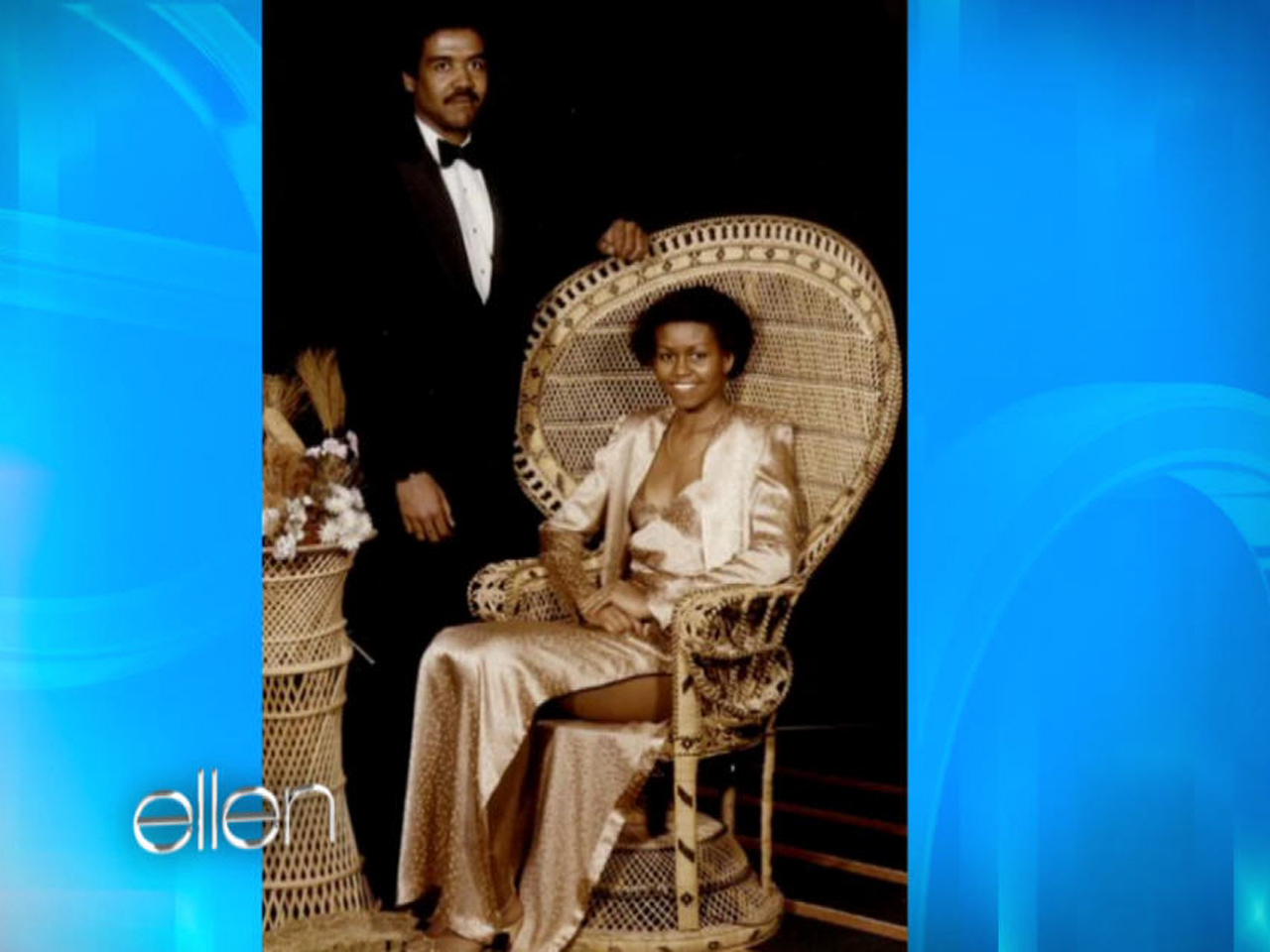 Michelle Obama S Prom Photo Revealed On The Ellen