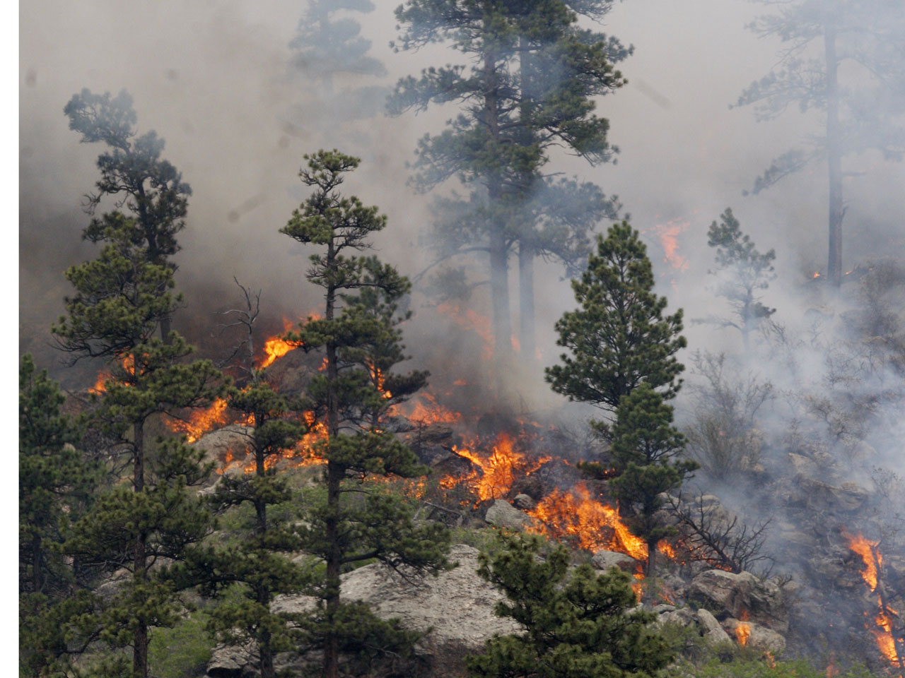 Western Wildfires Threaten Tourist Destinations Cbs News