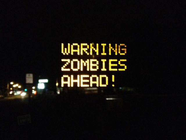 zombie driver safety video