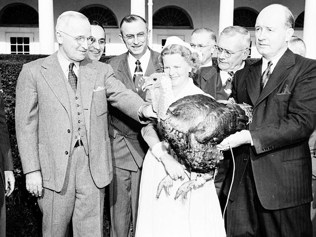 who pardoned first turkey