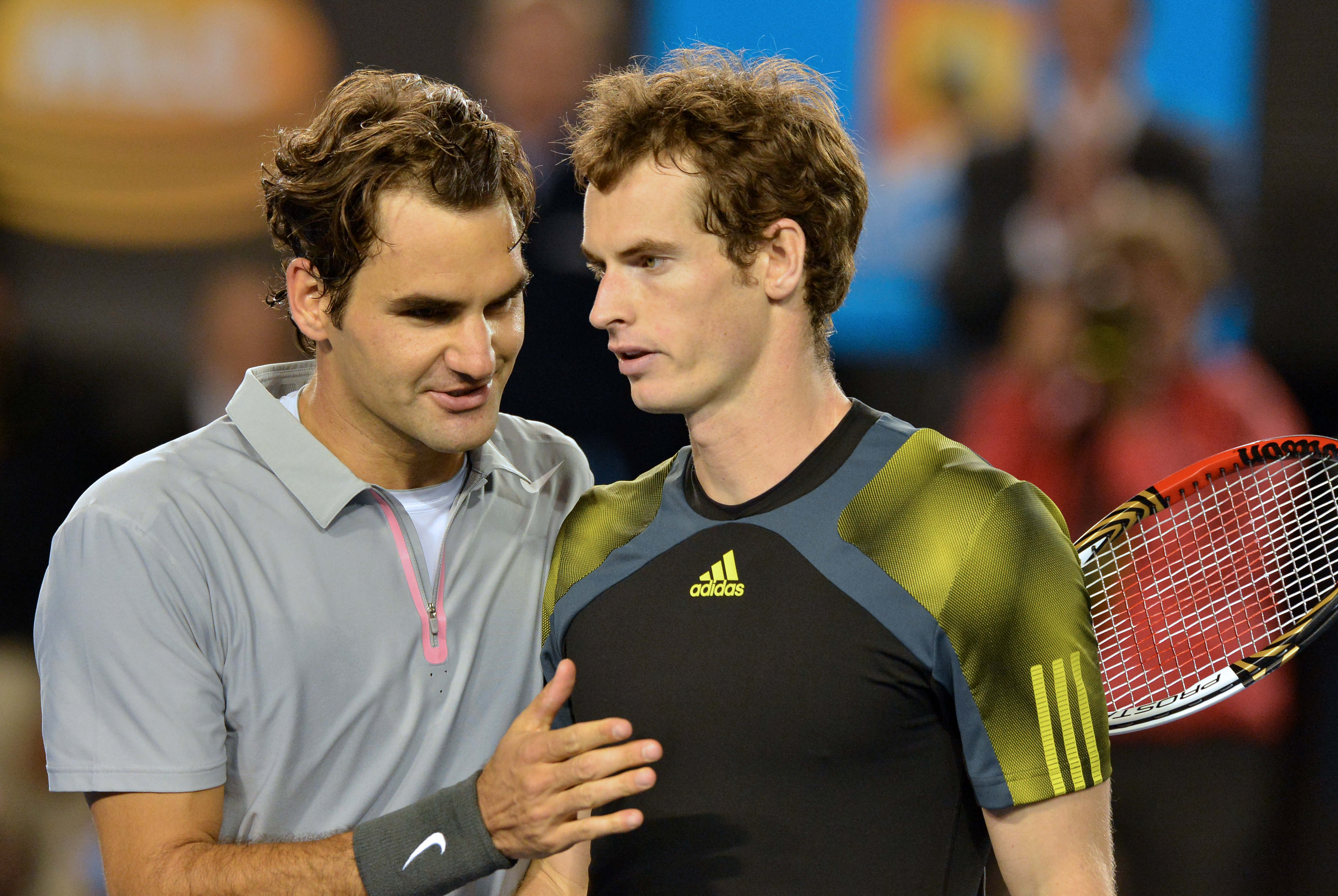 Andy Murray Beats Roger Federer For First Time At Grand Slam Reaches Aussie Open Final Cbs News