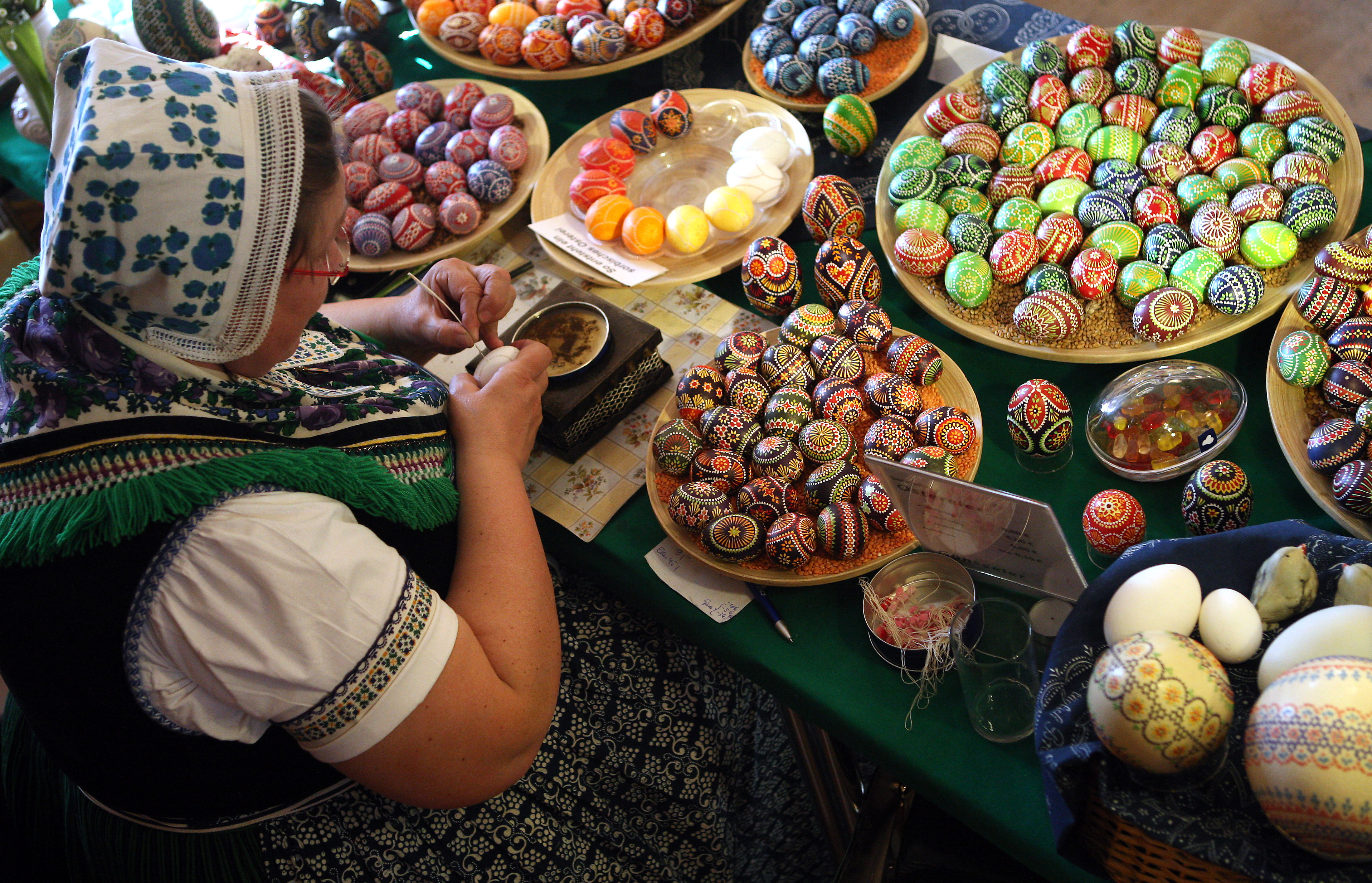 Colorful Easter eggs in Germany Photo 1 Pictures CBS News