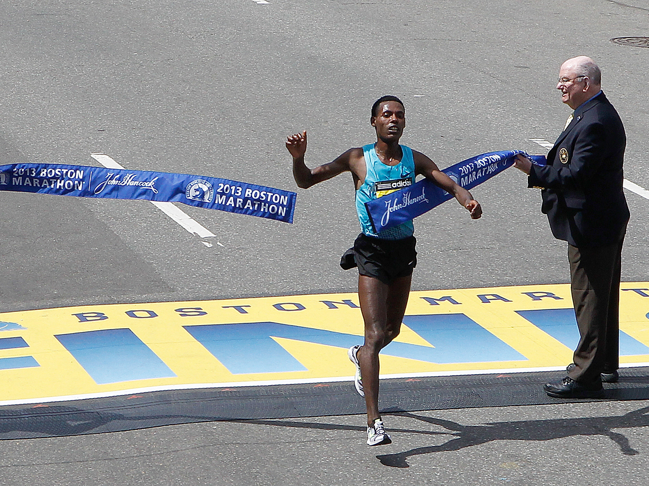 Boston Marathon winner gives medal back CBS News