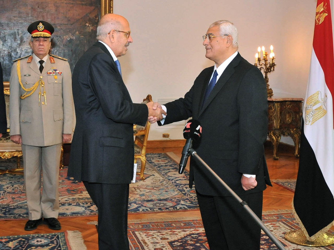 ElBaradei Swornin As Egypts Vice President CBS News