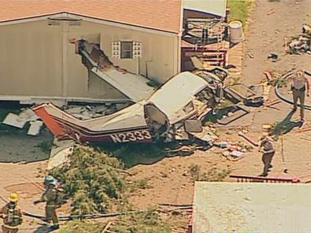 Plane crashes into home in Maryland CBS News