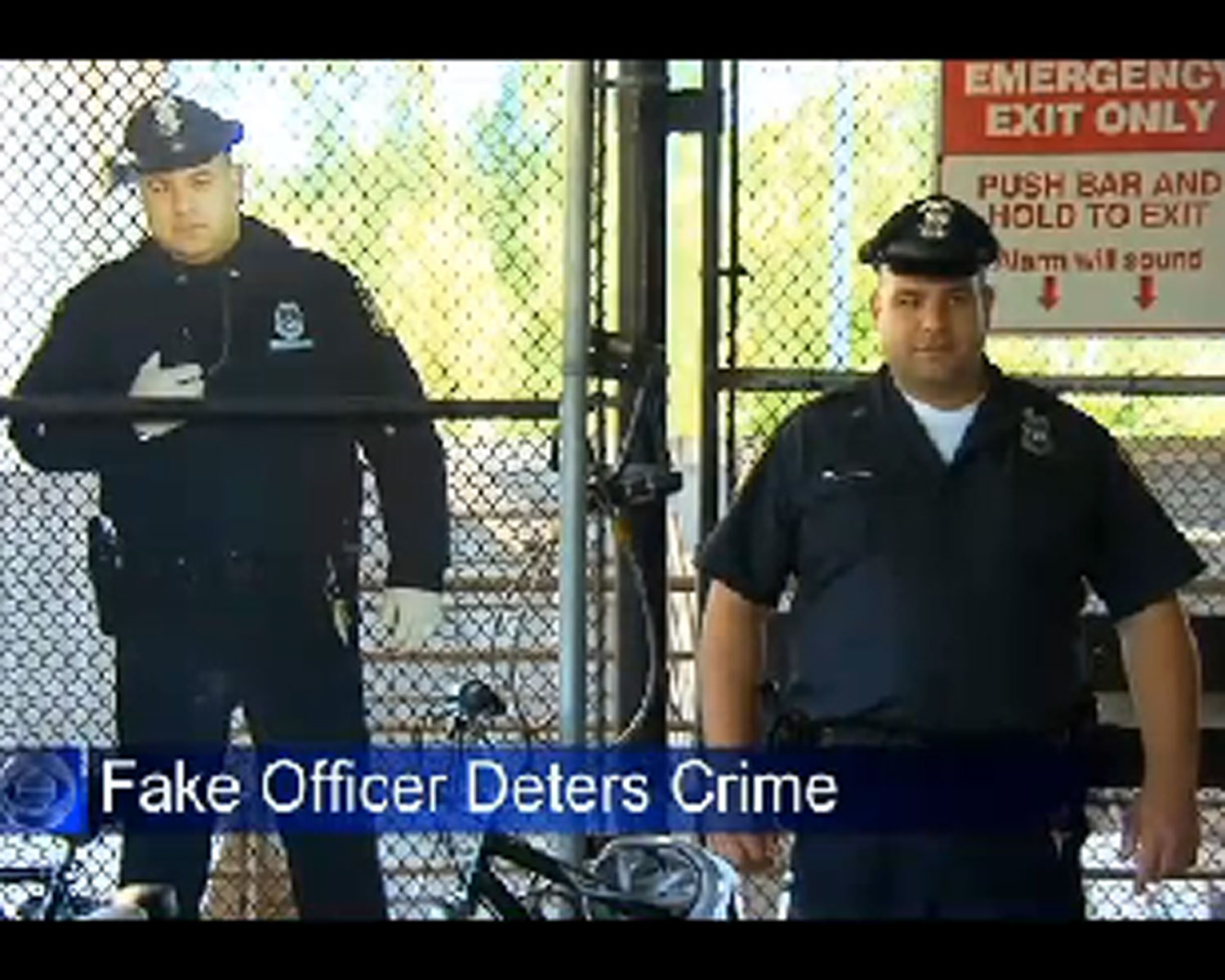 Police fake Fighting Fake