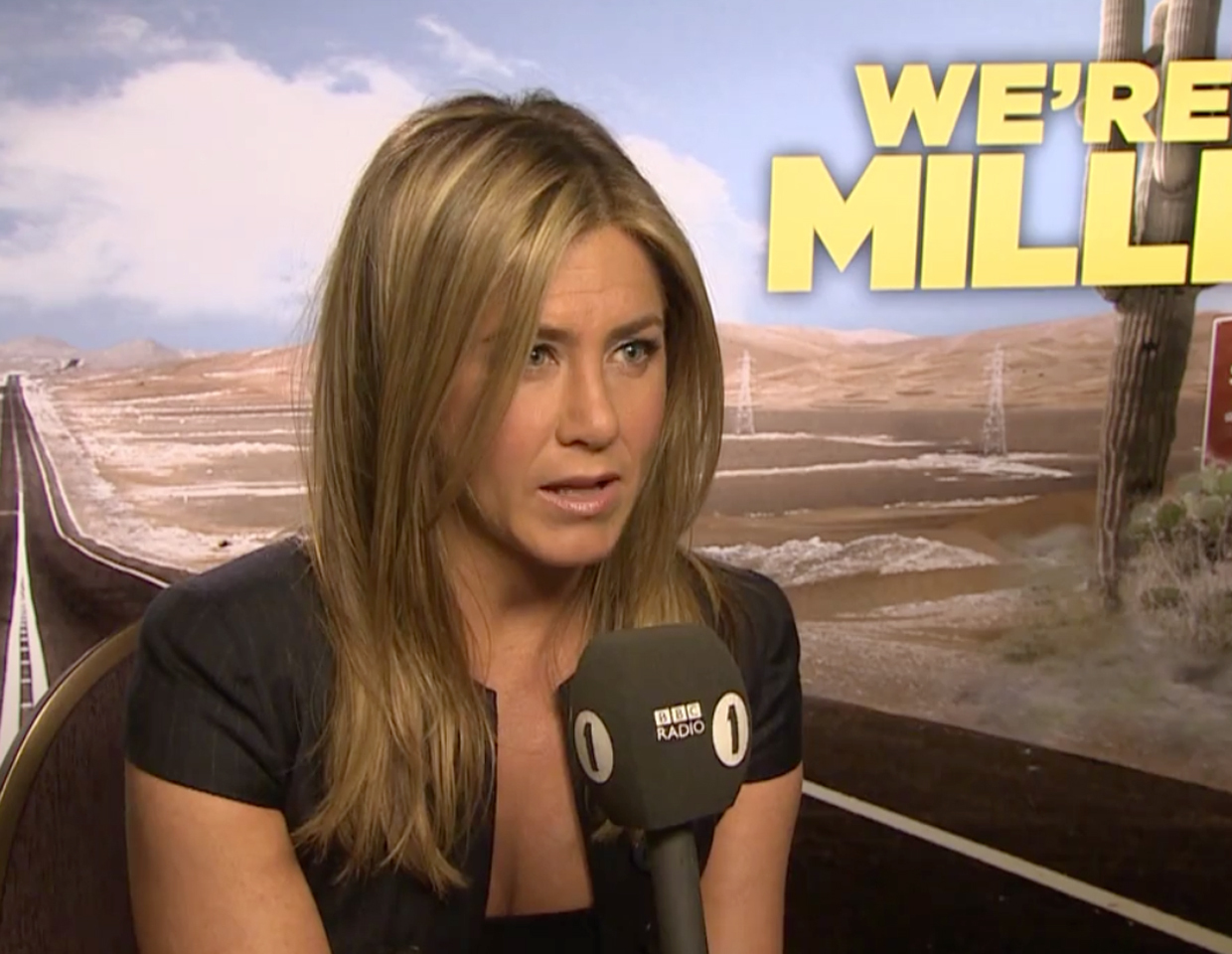 Jennifer Aniston has awkward interview with BBC Radio reporter CBS News