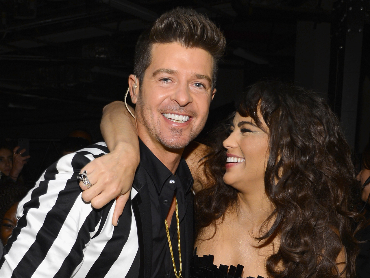 Miley Cyrus Robin Thicke Porn - Paula Patton on hubby Robin Thicke's performance with Miley ...