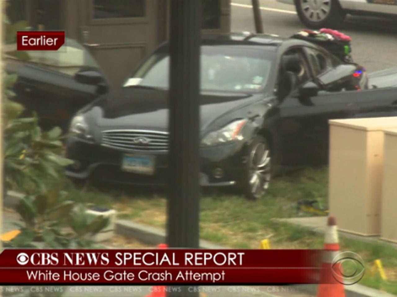 Car Crashes White House Gate – Driver dies after crashing into White ...