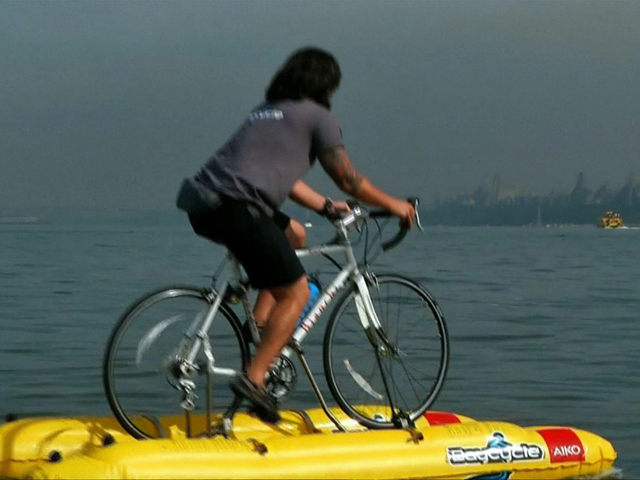 water bicycles